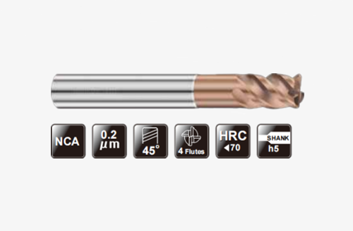 极超微粒圆鼻立铣刀4FLUTES-标兵传动网