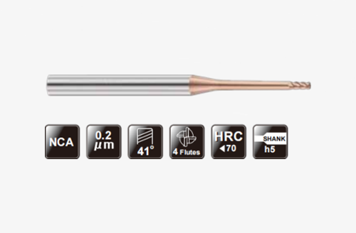 极超微粒斜度圆鼻铣刀4FLUTES-标兵传动网