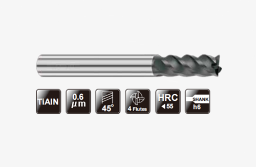 超微粒长柄立铣刀4FLUTES-标兵传动网