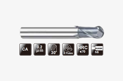 极超微粒圆头立铣刀2FLUTES-标兵传动网