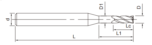 深沟立铣刀4FLUTES-标兵传动网