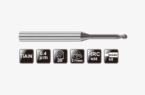 深沟圆头立铣刀2FLUTES-标兵传动网