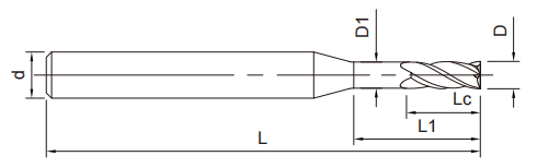 石墨深沟立铣刀2/4FLUTES-标兵传动网