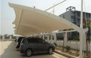 膜结构停车棚施工难度大吗？具体是怎么操作的？