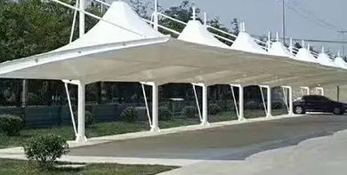 太仓膜结构车棚结构优势是什么？如何选择膜结构材质？-标兵传动网