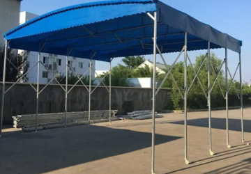 电动推拉雨篷使用寿命长吗？太仓电动推拉雨棚安装步骤是怎样的？-标兵传动网