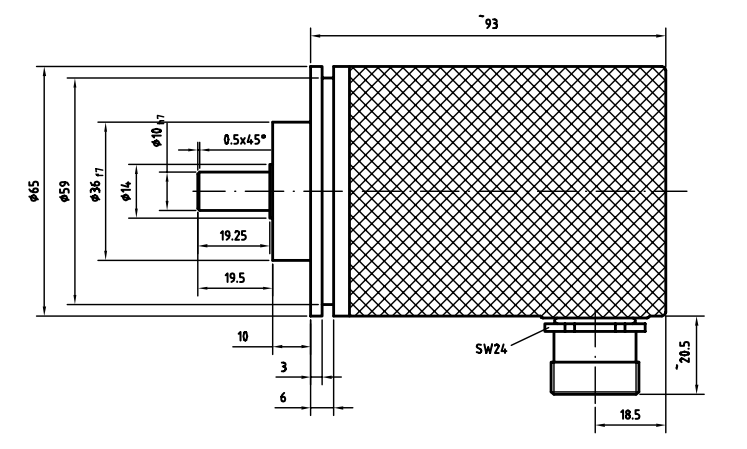 CEV65M-00399，这是一款90年代推出的SSI绝对值编码器，附解决方案